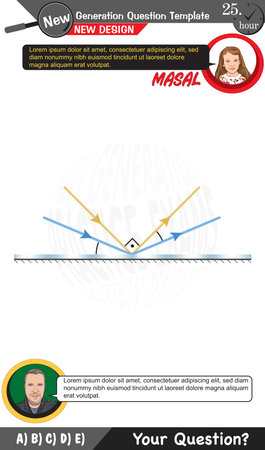 Physics, Physical concepts, High school, middle school, exam question template, numerical lessons, verbal lessons, Next generation problems, dad, girl, for teachers, editableのイラスト素材
