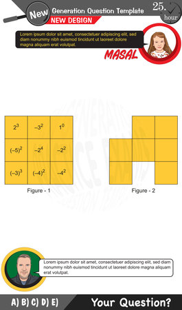 mathematics, mathematical concepts, High school, middle school, exam question template, numerical lessons, verbal lessons, Next generation problems, dad, girl, for teachersのイラスト素材