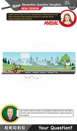 mathematics, mathematical concepts, High school, middle school, exam question template, numerical lessons, verbal lessons, Next generation problems, dad, girl, for teachersのイラスト素材