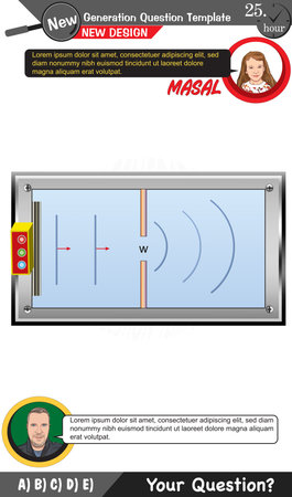 Physics, Physical concepts, High school, middle school, exam question template, numerical lessons, verbal lessons, Next generation problems, dad, girl, for teachers, editable, epsのイラスト素材