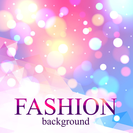 Shining fashion blur bokeh background for beauty design. のイラスト素材