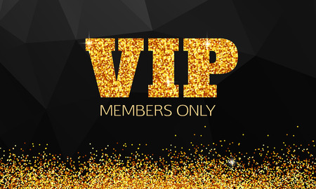 Vip Cards Royalty Free Vector Graphics