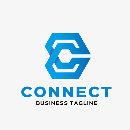 Abstract letter C  icon. Abstract business iconのイラスト素材
