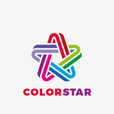 Abstract star iconのイラスト素材