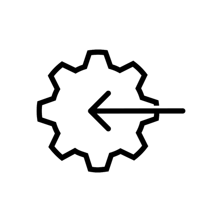 Integration icon, vector illustrationのイラスト素材