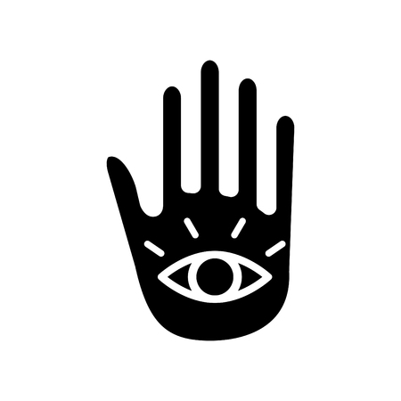 Intuition icon, vector illustrationのイラスト素材