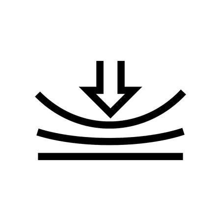 Resilience icon, vector illustrationのイラスト素材