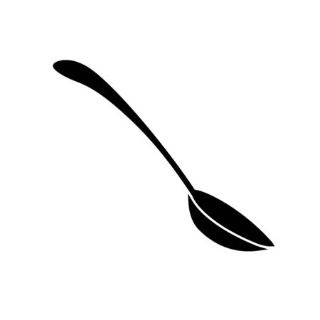 spoon icon, vectorのイラスト素材