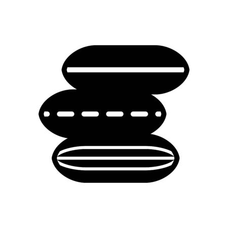 Pillows icon, vectorのイラスト素材