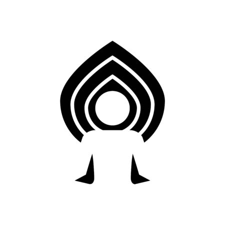 concentration icon, Vectorのイラスト素材