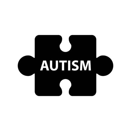 Autism icon, vectorのイラスト素材