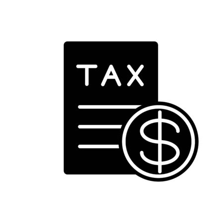 Tax icon, vectorのイラスト素材