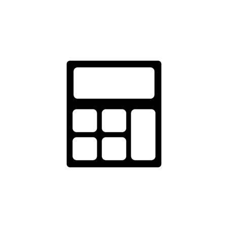 calculator icon, vectorのイラスト素材