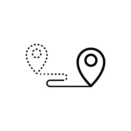 We've moved icon, vectorのイラスト素材