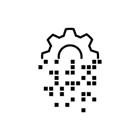 Digital Transformation iconのイラスト素材
