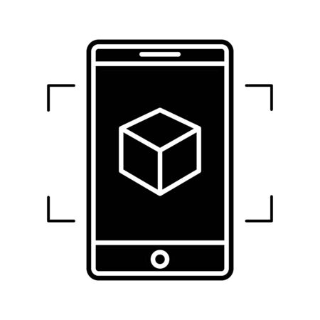 Augmented reality iconのイラスト素材