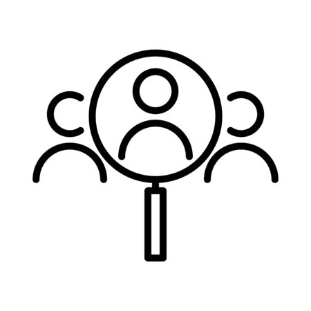 know your customer iconのイラスト素材