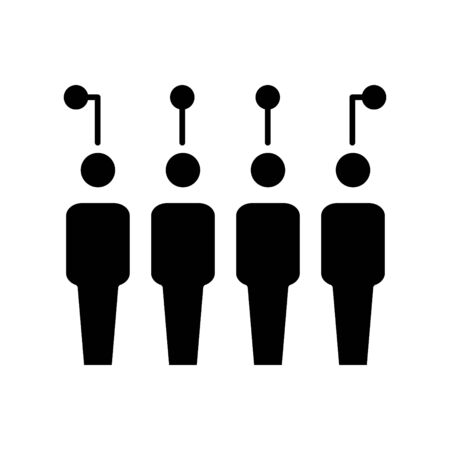 social computing iconのイラスト素材