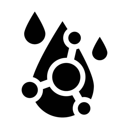 Acid drop icon, vector illustrationのイラスト素材