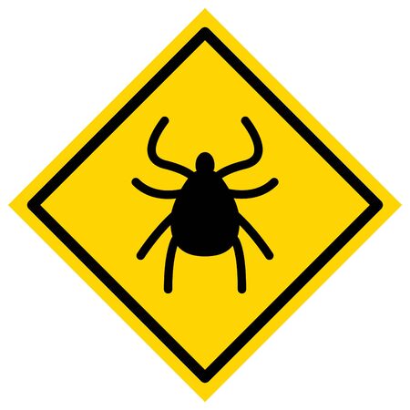 Tick icon insect icon, vector illustrationのイラスト素材