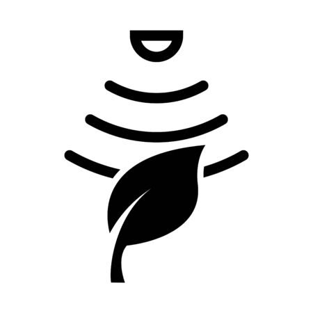 farm sensor icon, vector illustrationのイラスト素材