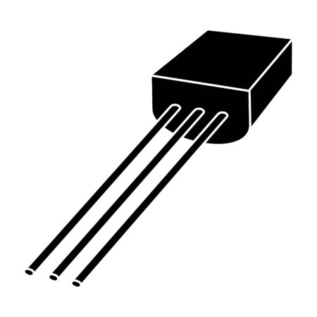 Temperature sensor icon, vector illustrationのイラスト素材