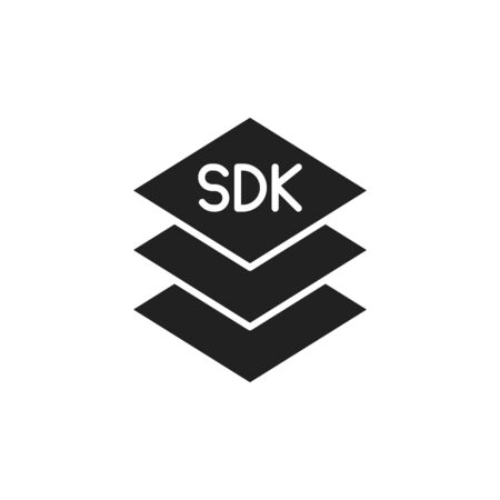 SDK icon, Software development kit icon, vectorのイラスト素材