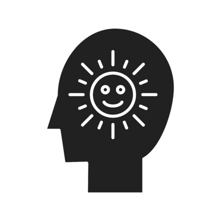 Optimism iconのイラスト素材