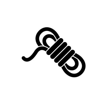 Rope icon, vector illustrationのイラスト素材