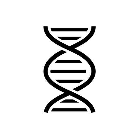 Break DNA icon, vector illustrationのイラスト素材