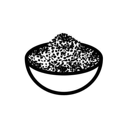 Burgul, Burgur icon, vector illustrationのイラスト素材