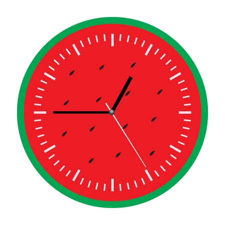 clock face - Vector illustrationのイラスト素材