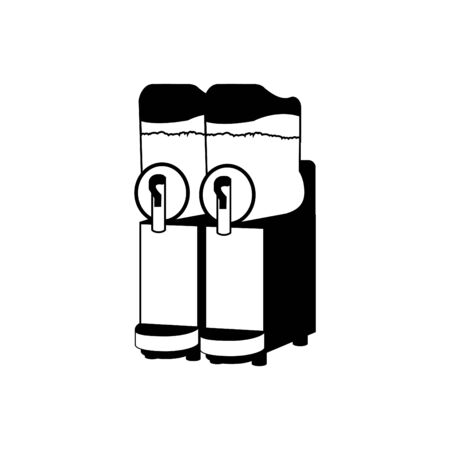 Slush Machine icon, vector illustration.のイラスト素材
