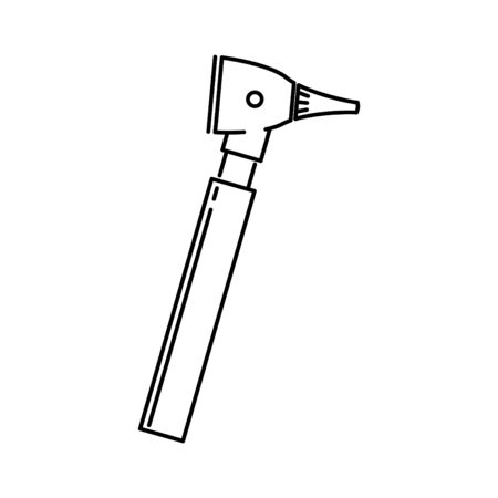 otoscope icon - vector illustration.のイラスト素材