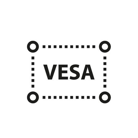 Vesa icon, vector illustrationのイラスト素材