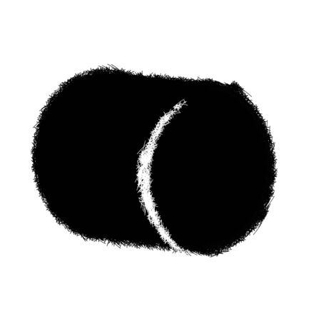 haystack icon, vector illustrationのイラスト素材