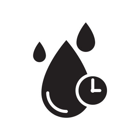 Quick drying icon, vector illustrationのイラスト素材