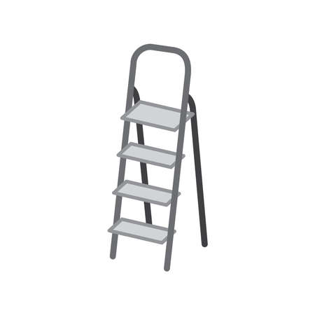 Step ladder icon, vectorのイラスト素材