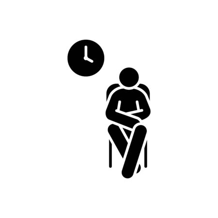 Waiting icon, Waiting room icon, vectorのイラスト素材