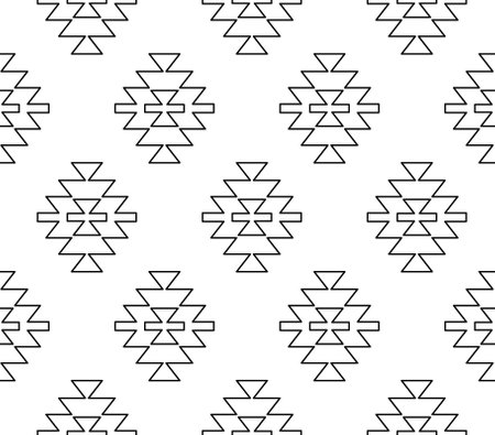 Peru carpet pattern icon, vector illustrationのイラスト素材