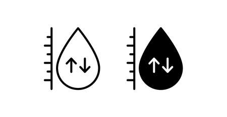 level water iconのイラスト素材