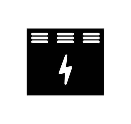 Battery Energy Storage System iconのイラスト素材