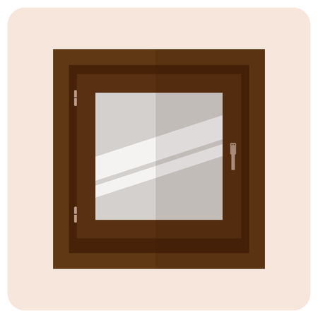 138-Window,flat icon-closed small square windowのイラスト素材