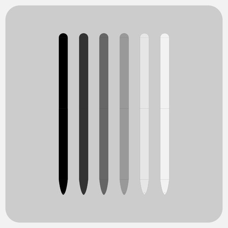 Flat icon-pensのイラスト素材