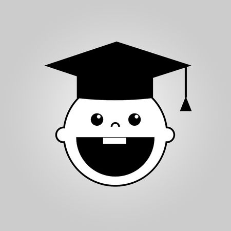 Baby smart icon designのイラスト素材