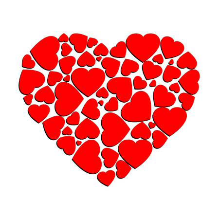 Heart vector designのイラスト素材