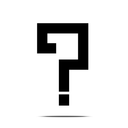 Question mark vector sign iconのイラスト素材