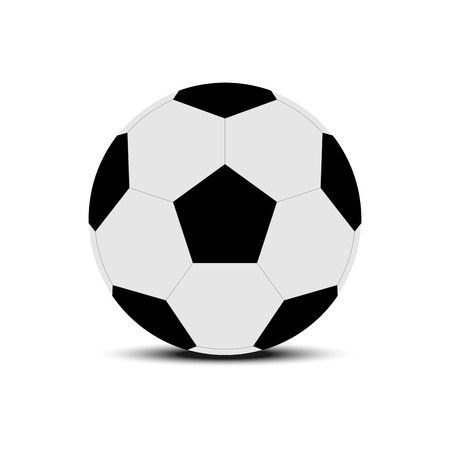 Soccer ball vector isolatedのイラスト素材