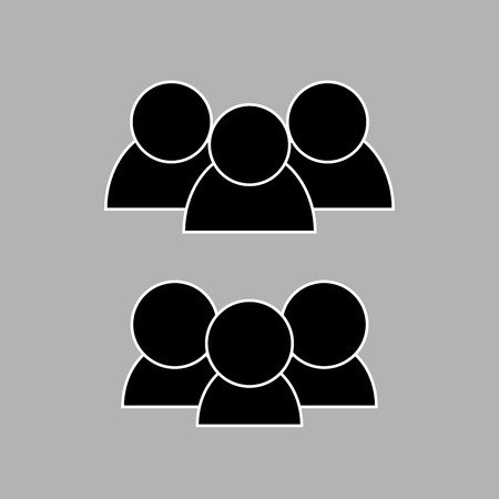 People icon vector designのイラスト素材