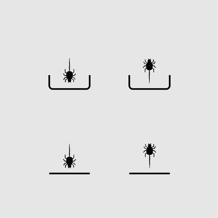 Download and upload for halloween designのイラスト素材